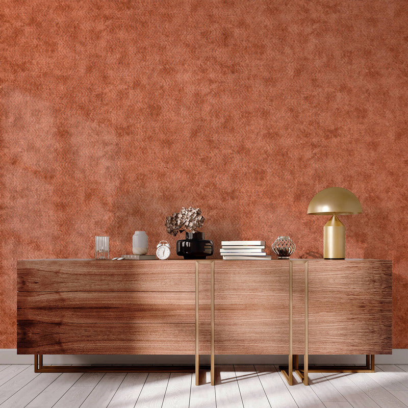 media image for Cord Wallpaper in Old Red 221