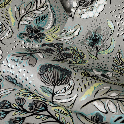 product image for Felice Wild Garden Wallpaper in Spirulina 36