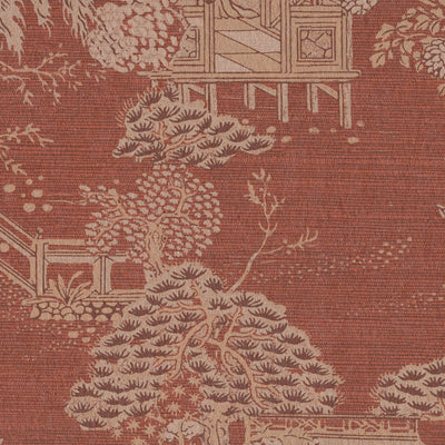 product image of Toile Pastoral Wallpaper in Beige/Taupe 58