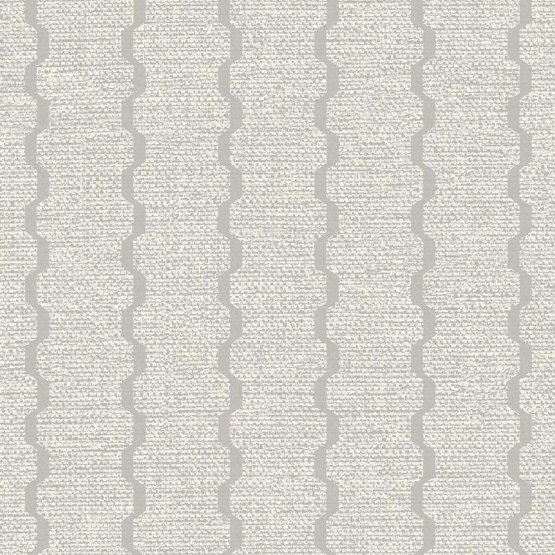 media image for Stripe Wave Texture Wallpaper in Taupe 281