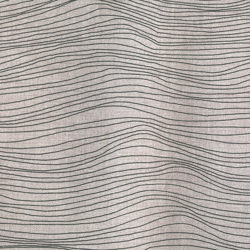 media image for Wave Raised Ink Wallpaper in Chocolate/Copper 246