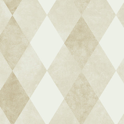 product image of Diamond Geometric Wallpaper in Beige/Sand 572