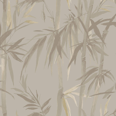 product image of Foliage Silhouette Wallpaper in Pewter 554