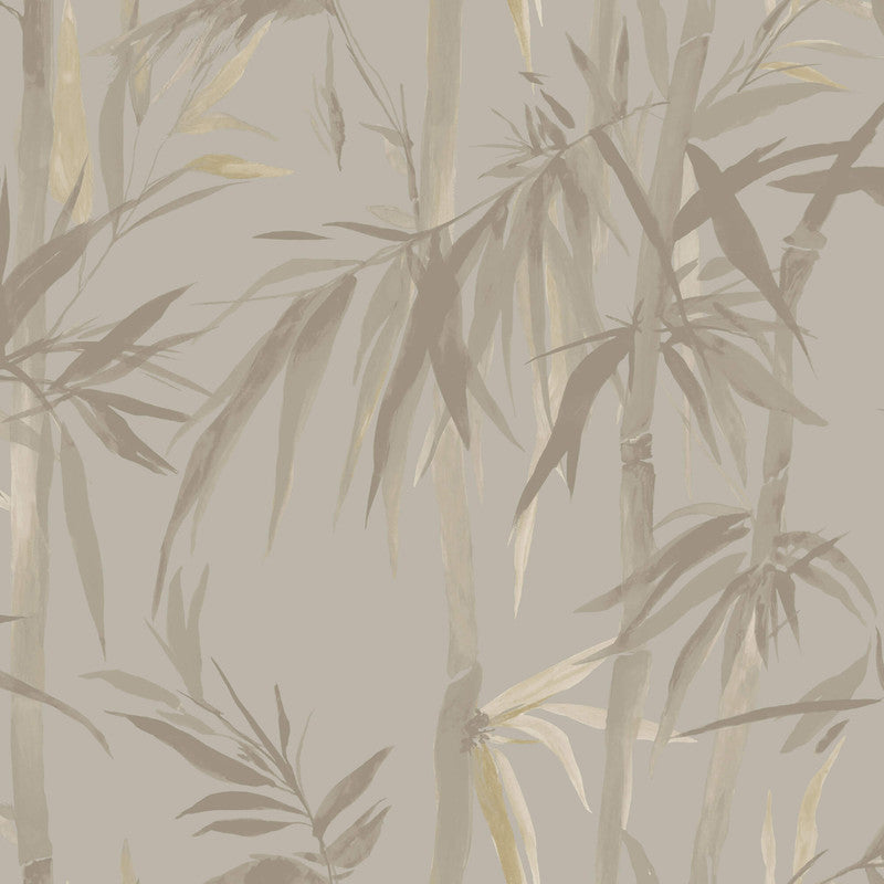 media image for Foliage Silhouette Wallpaper in Pewter 214