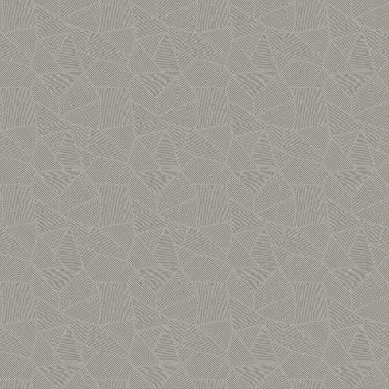 media image for Mosaic Geo Wallpaper in Grey 296