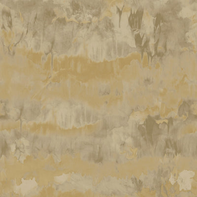 product image of Abstract Watercolor Wallpaper in Gold/Grey 532