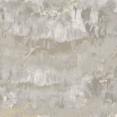 product image for Abstract Watercolor Wallpaper in Grey/Silver 68