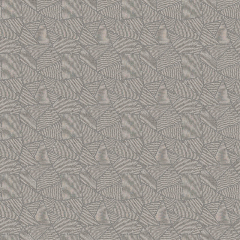 media image for Mosaic Geo Wallpaper in Taupe 299