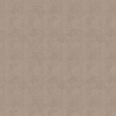 product image for Abstract Geo Modern Wallpaper in Bronze/Grey 13