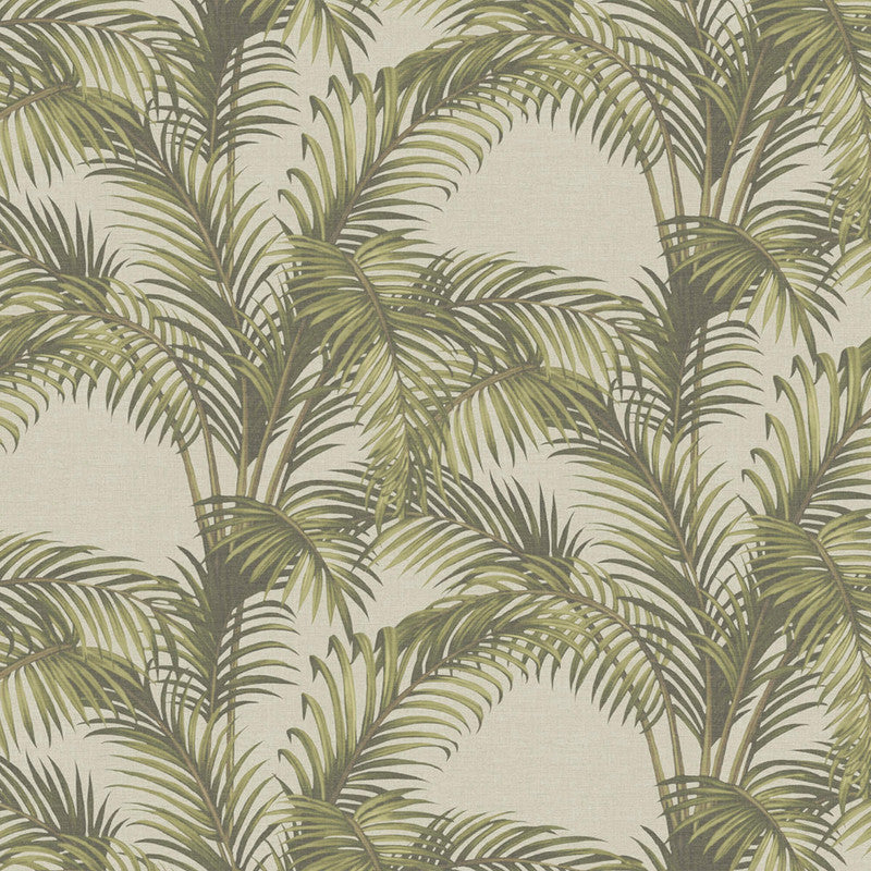 media image for Elegant Foliage Wallpaper in Green/Grey 214