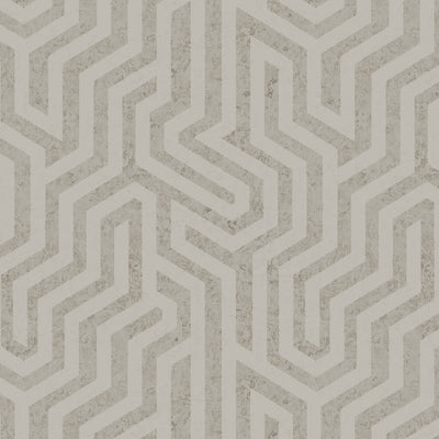 product image of Sample Geometric Wallpaper in Silver/Grey 536