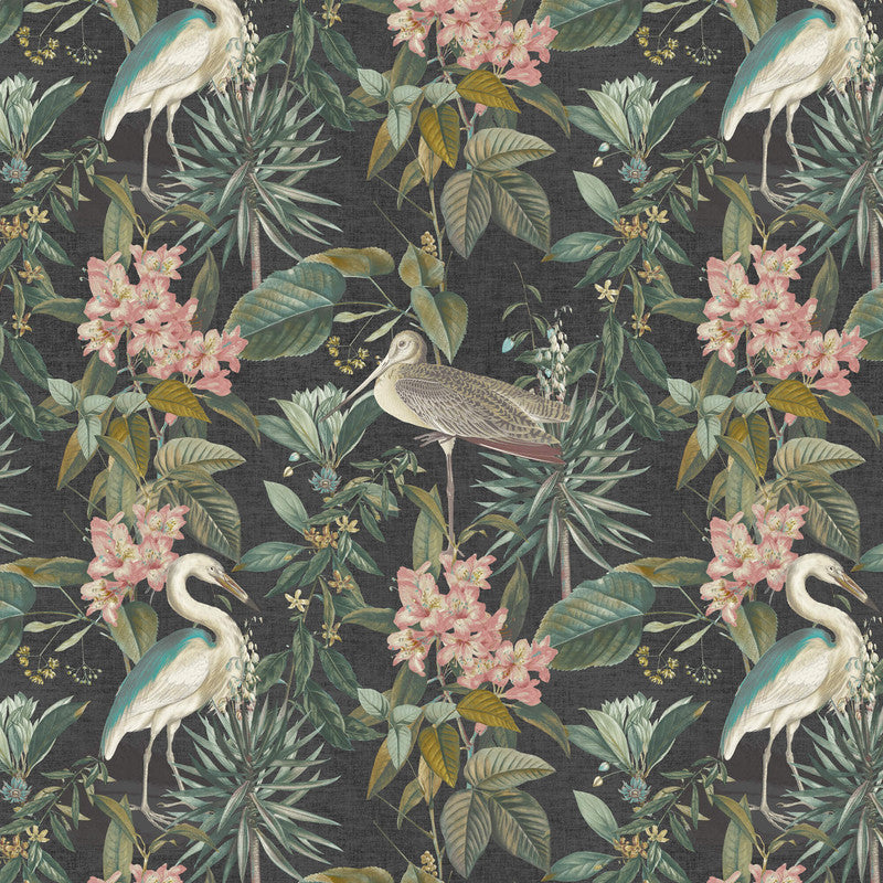 media image for Tropical Birds & Paradise Wallpaper in Green/Blue 262