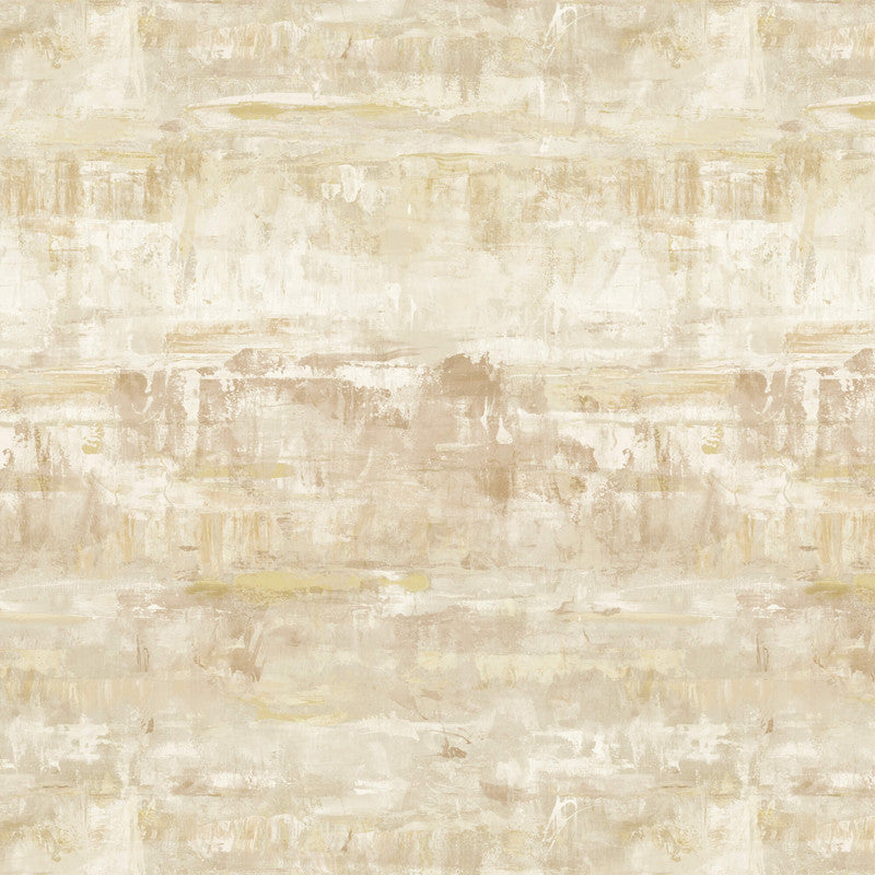 media image for Watercolor Abstract Wallpaper in Yellow/Beige 252