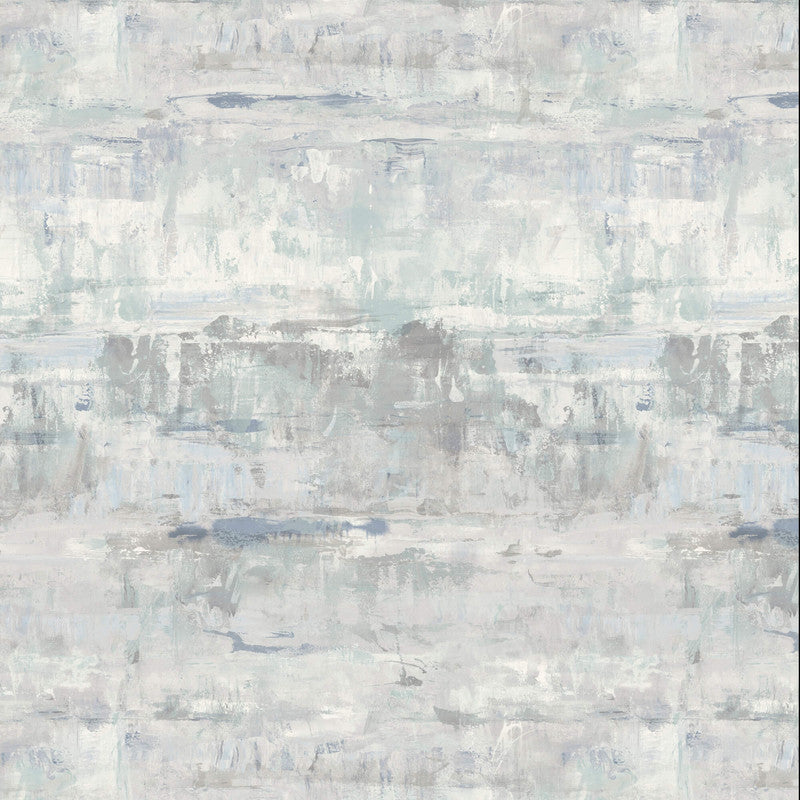 media image for Watercolor Abstract Wallpaper in Blue/Grey 27