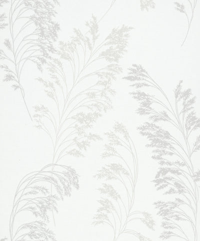 product image for Feather Shrub Wallpaper in White/Pearl from the Olio Collection 78