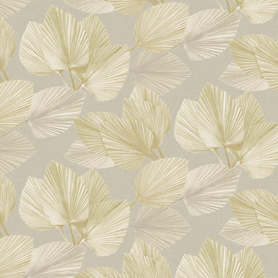 product image for Tropical Foliage Wallpaper in Yellow/Beige 0