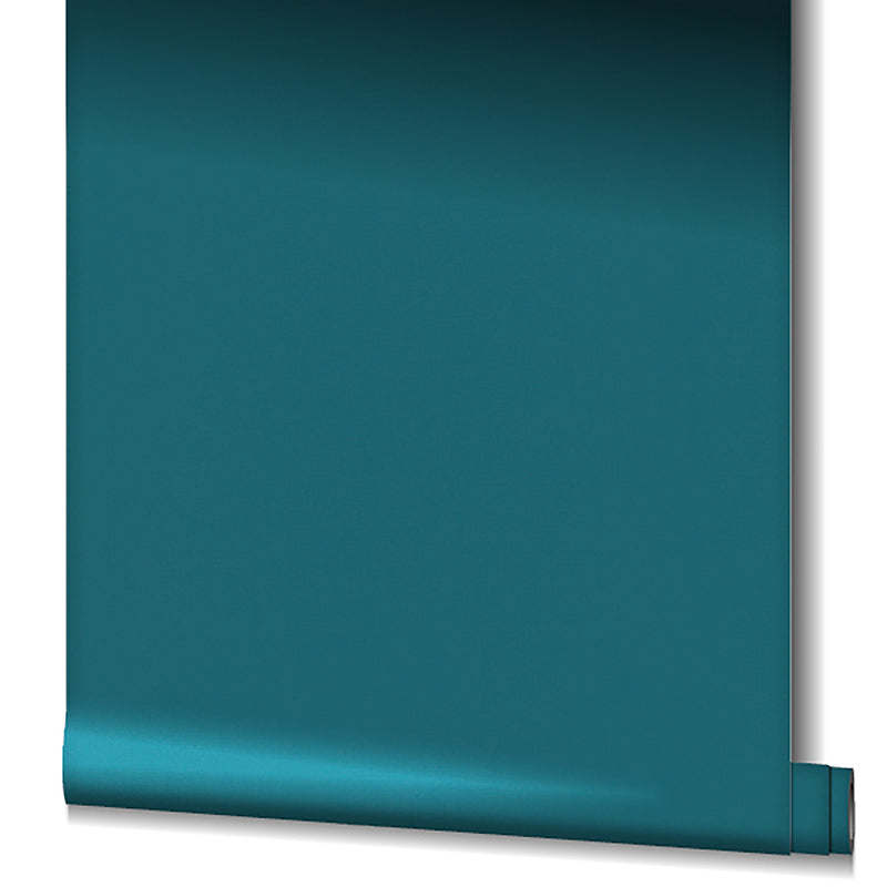 media image for Linen Texture Wallpaper in Teal from the Olio Collection 225