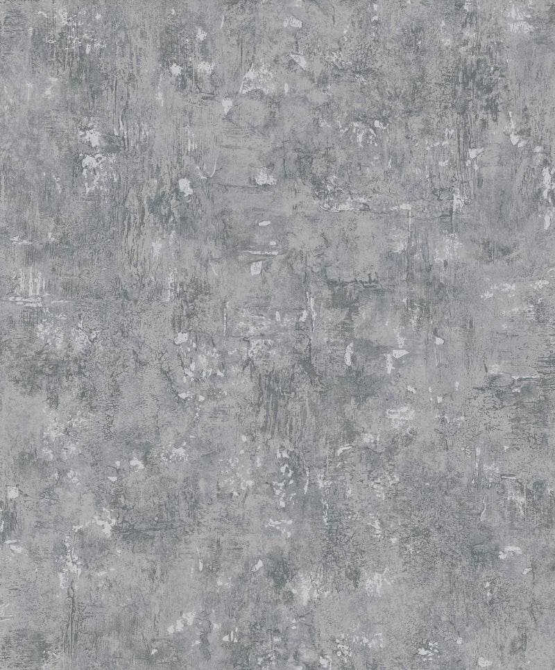 media image for Matte Texture Fleck Wallpaper in Dark Grey from the Olio Collection 284