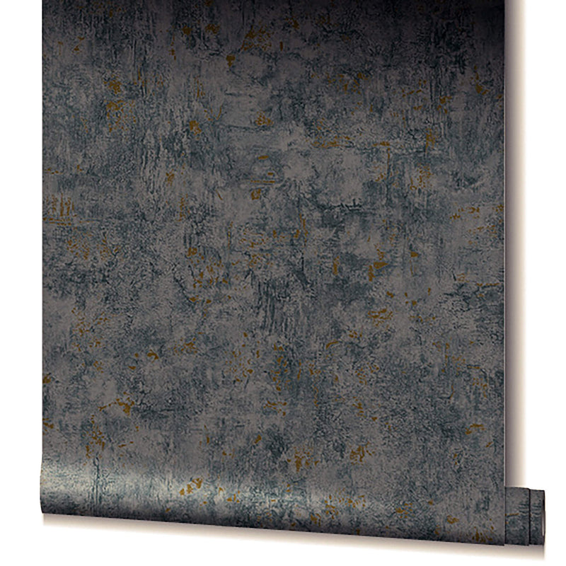 media image for Matte Texture Fleck Wallpaper in Anthracite/Gold from the Olio Collection 252