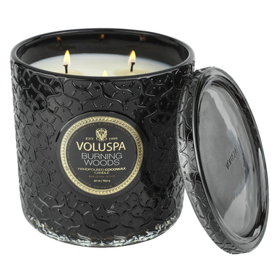 product image for burning woods 30oz luxe candle 3 66