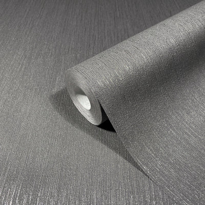 product image for Tonal Texture Wallpaper in Anthracite from the Olio Collection 92