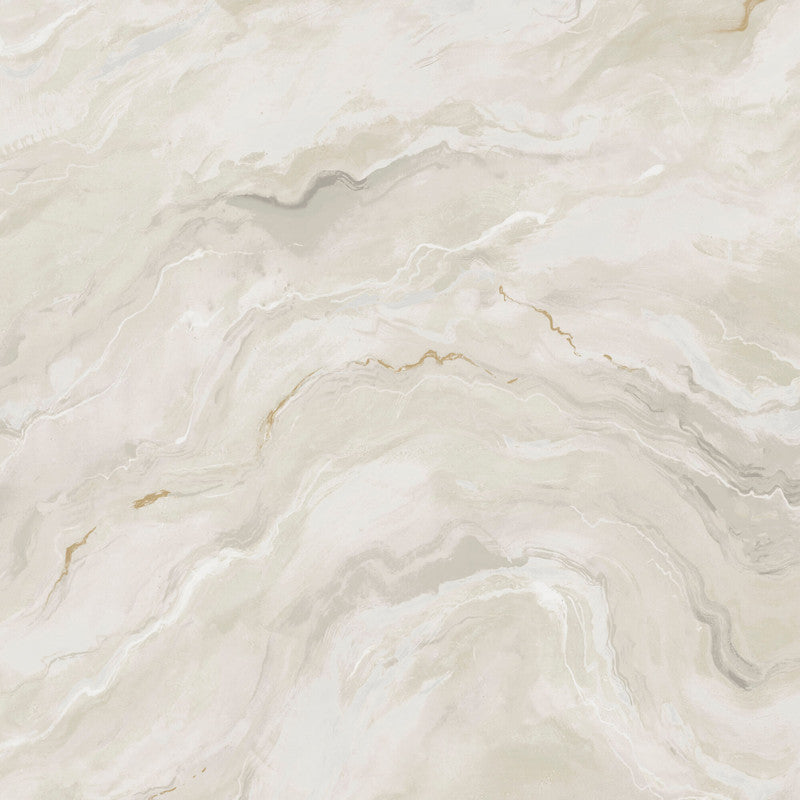 media image for Marble Pearlescent Wall Mural in Warm Greige 273