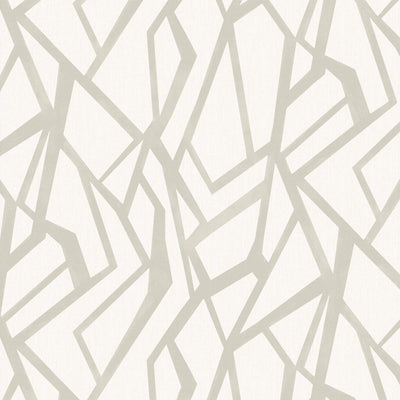 product image for Geometric Raised Ink Wallpaper in Warm Greige 10