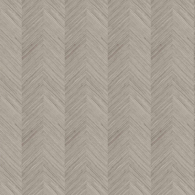 product image of Subtle Herringbone Wallpaper in Brown/Grey 511