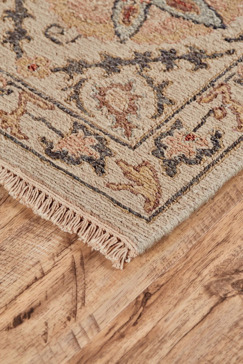 media image for Sulli Hand Knotted Tan Rug by BD Fine Corner Image 1 232