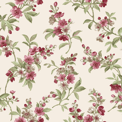 product image of Ramabe Edra Red Wallpaper from Cottage Chic Collection by Galerie Wallcoverings 568