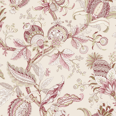 product image of Jacobino Edra Red Wallpaper from Cottage Chic Collection by Galerie Wallcoverings 540