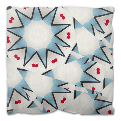 product image for blue stars throw pillow 16 6