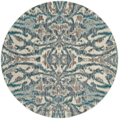 product image for Arsene Teal and Taupe Rug by BD Fine Flatshot Image 1 93