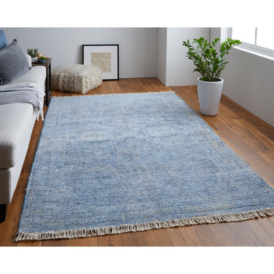 product image for ramey hand woven blue and beige rug by bd fine 879r8804blu000p00 6 57
