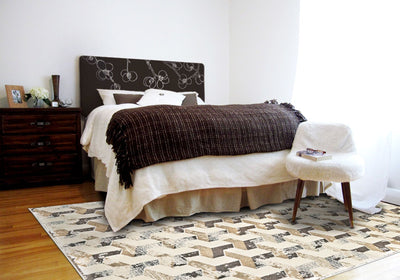 product image for Nahele Cream and Brown Rug by BD Fine Roomscene Image 1 61