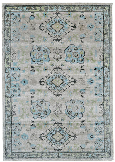 product image of Alessandria Gray Rug by BD Fine Flatshot Image 1 589