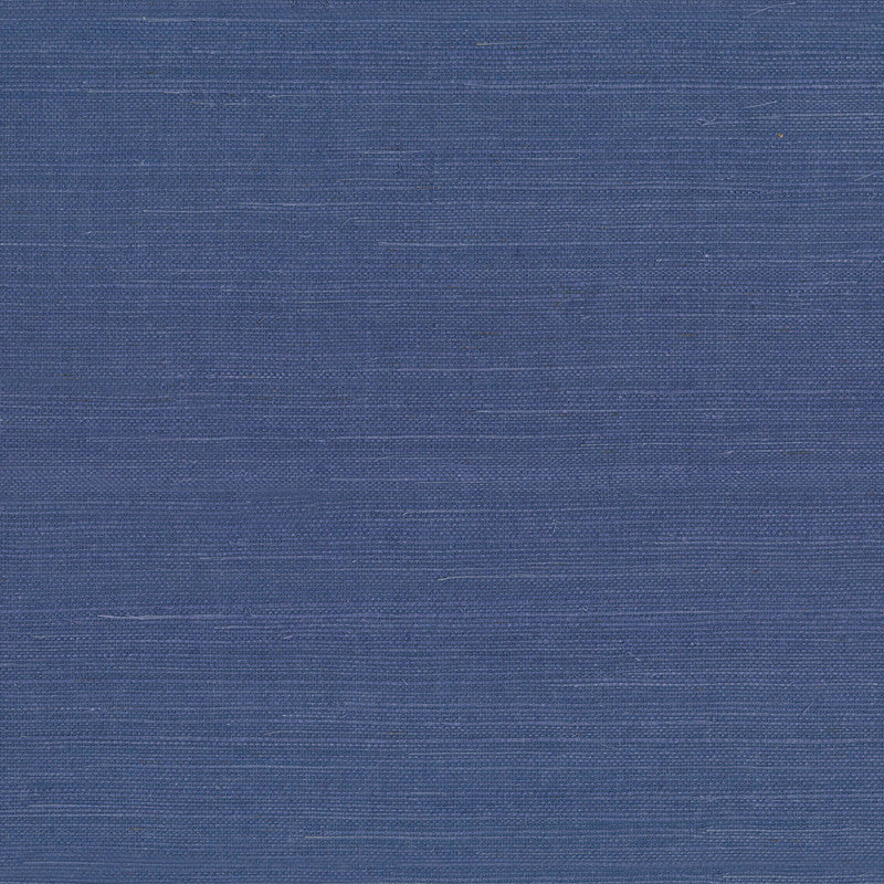 media image for Grasscloth Sisal Wallpaper in Periwinkle Blue 243