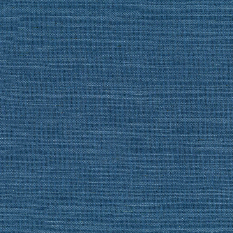 media image for Grasscloth Fine Sisal Wallpaper in Cobalt Blue 230