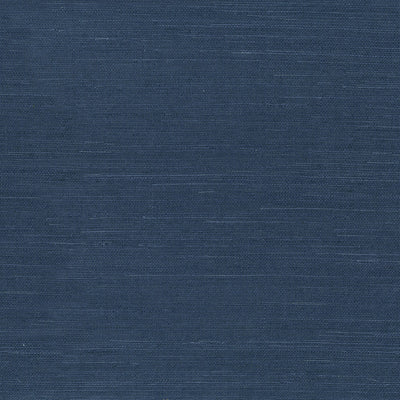 product image of Grasscloth Fine Sisal Wallpaper in Sapphire Blue 534