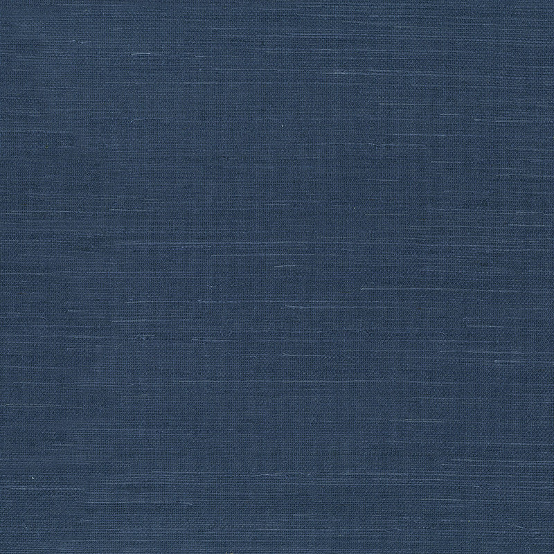 media image for Grasscloth Fine Sisal Wallpaper in Sapphire Blue 213