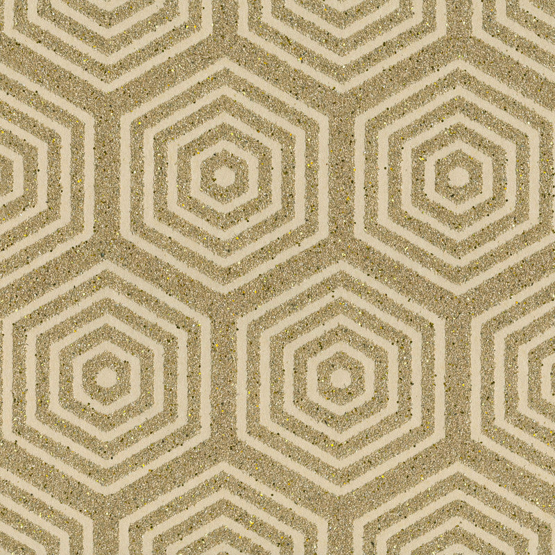 media image for Geo Mica Wallpaper in Gold 292