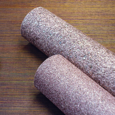 product image for Mica Pebble Wallpaper in Rose Pink/Silver 58