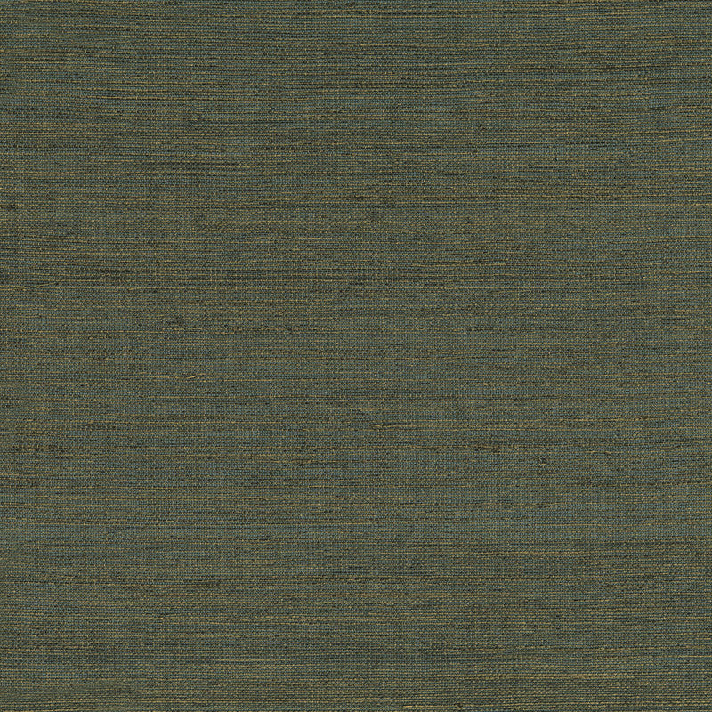 media image for Fine Grasscloth-Look Foil Wallpaper in Black/Gold 214