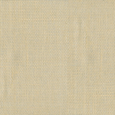 product image of Burlap Linen Wallpaper in Buttercream/Silver 552