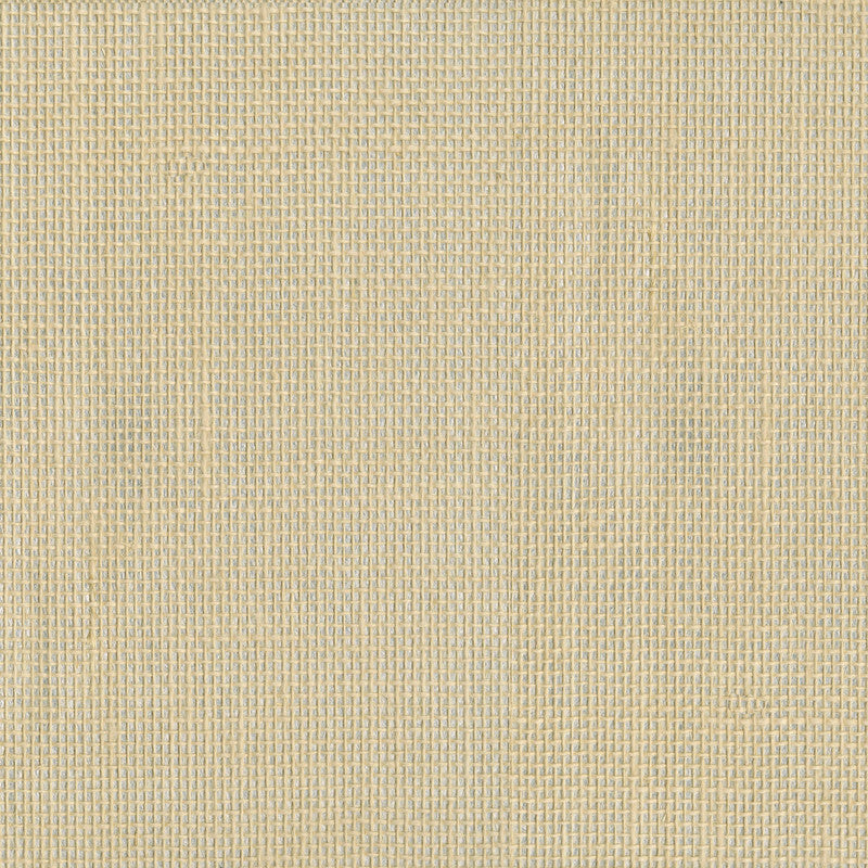 media image for Burlap Linen Wallpaper in Buttercream/Silver 210