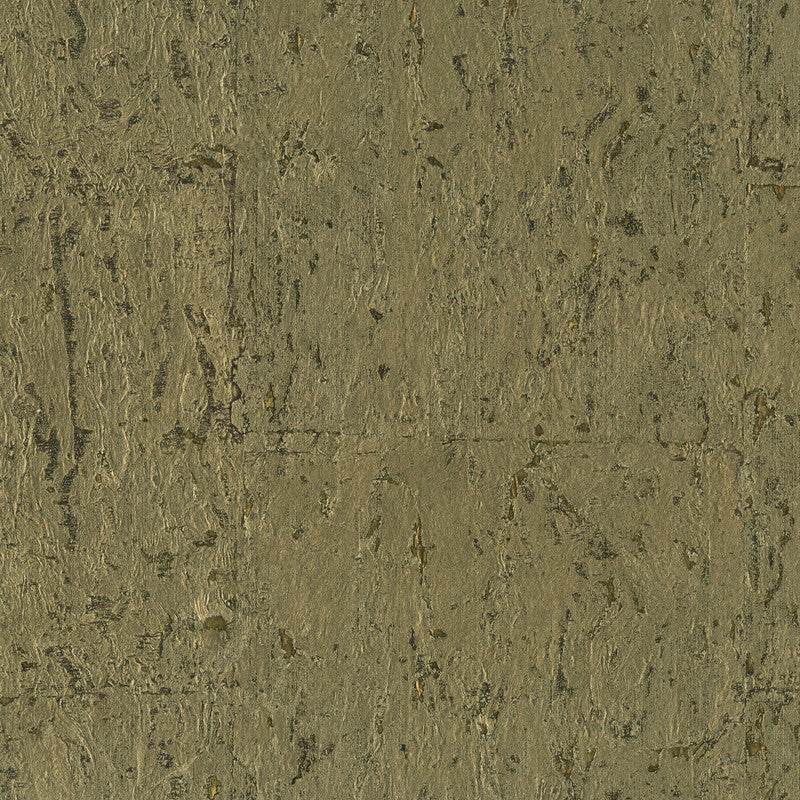 media image for Cork Textural Wallpaper in Khaki/Gold 293