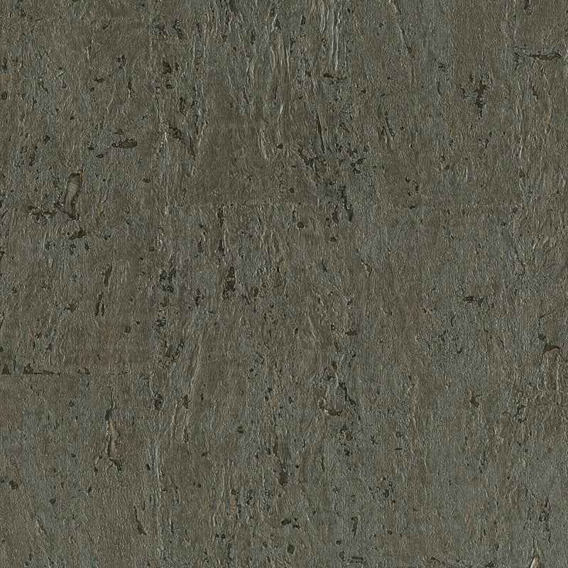 media image for Cork Shimmering Textural Wallpaper in Dark Grey/Copper 247