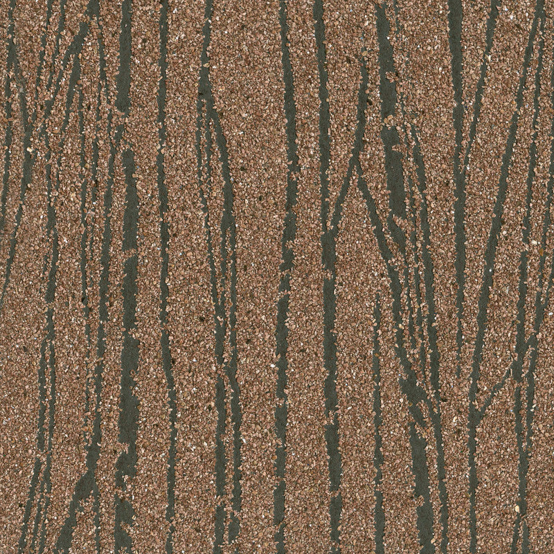 media image for Mica Textural Stripe Wallpaper in Copper/Brown 286