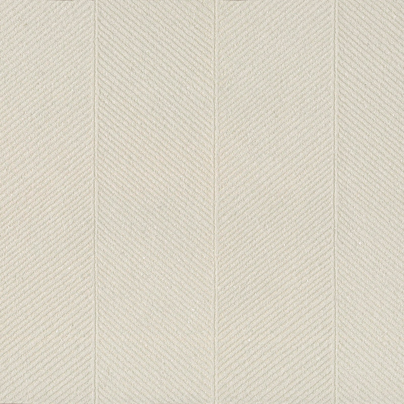 media image for Mica Herringbone Wallpaper in Ivory/Silver 282