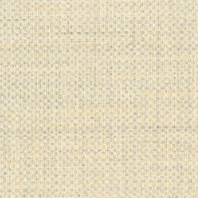 product image of Raffia Plain Weave Wallpaper in Soft Butter Yellow 532